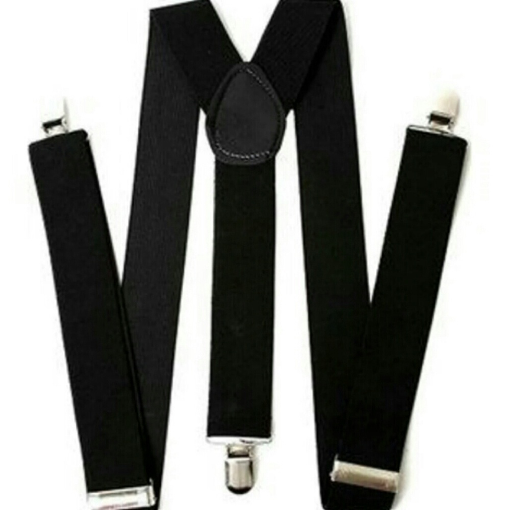 Black suspenders